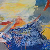 Malerei und Collage Programmbild Kay Prinz